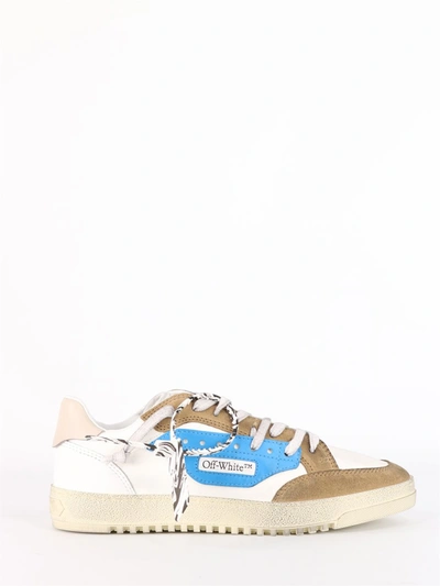 Shop Off-white Vulcanized Low Sneakers In Multicolor