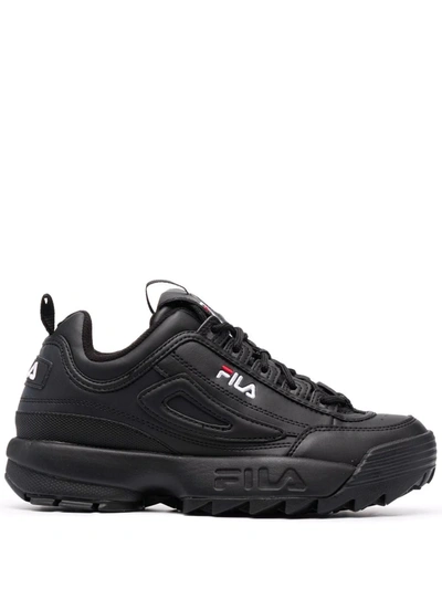 Fila Disruptor Low Trainers In Black | ModeSens