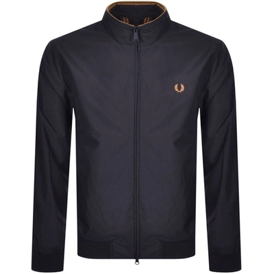 Fred Perry Mens Brentham Jacket In Navy