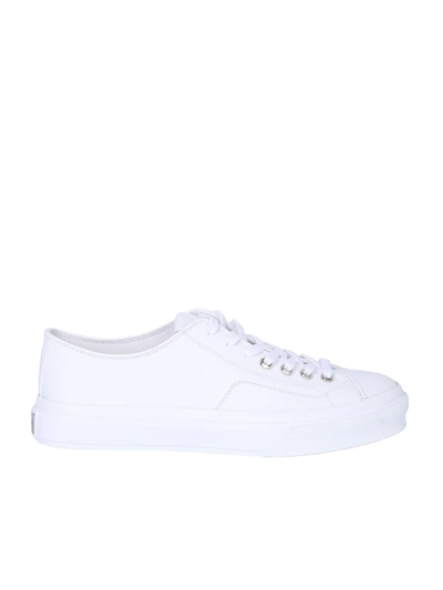 Shop Givenchy Lace Up Sneakers In White