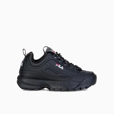 Shop Fila Disruptor Low In Black