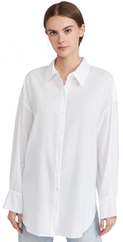 Shop Velvet Rachel Shirt White