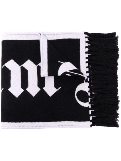 Shop Palm Angels Scarfs Black