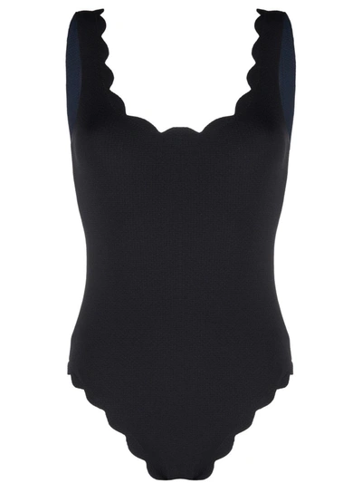 Shop Marysia Palm Springs Swimsuit In Black