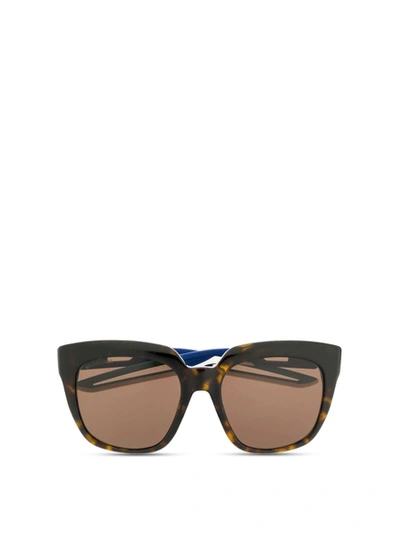 Shop Balenciaga Oversized Cat Eye Sunglasses Brown