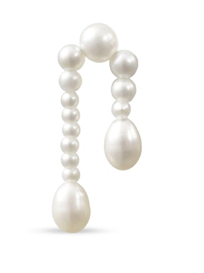 Shop Sophie Bille Brahe Petite Splash Nuit Pearl Single Earring