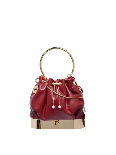 Shop Rosantica Velo Mini Shoulder Bag In Rot