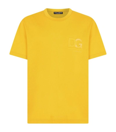 Shop Dolce & Gabbana Cotton Jersey T-shirt In Multi