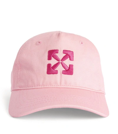 Shop Off-white Arrows Baseball Cap In Pink