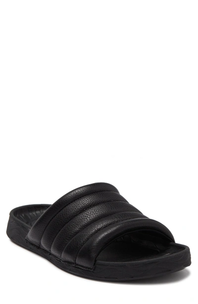Shop Kenneth Cole New York Nova Quilted Slide Sandal In Black