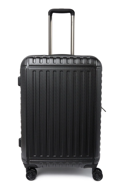 Shop Sammys Granite 24" Hardside Spinner Suitcase In Black