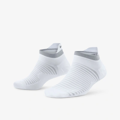 Nike Spark Lightweight No-show Running Socks In White