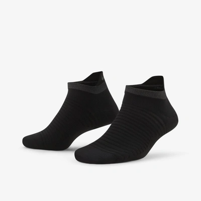 Shop Nike Unisex Spark Lightweight No-show Running Socks In Black