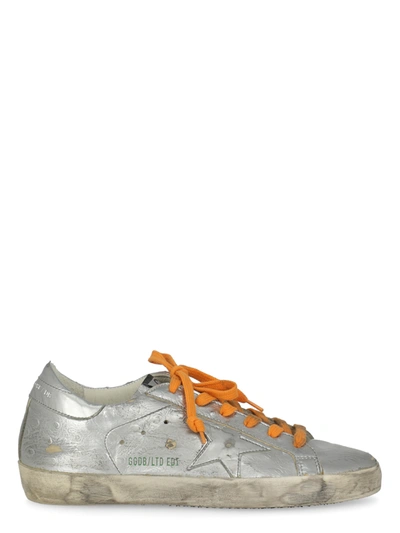 Pre-owned Golden Goose Trainer In Silver