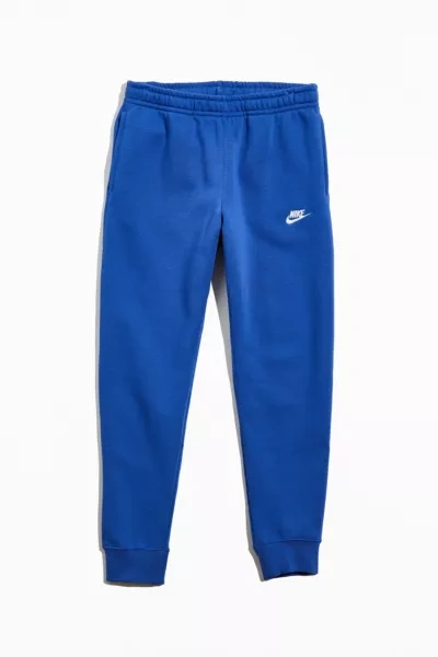 Shop Nike Sportswear Fleece Jogger In Blue