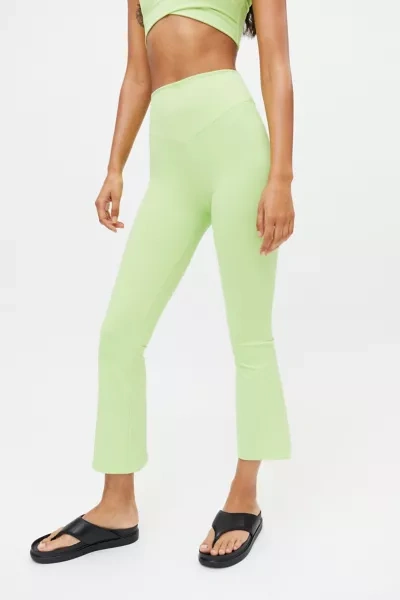 Shop Live The Process Jupiter Flare Pant In Green