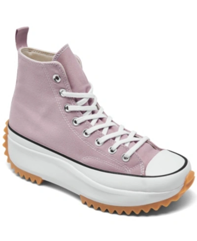 Shop Converse Women's Run Star Hike Color Platform High Top Sneaker Boots In Himalayan Salt