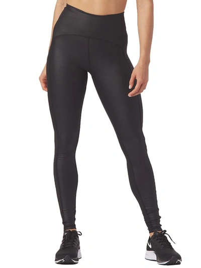 Shop Glyder To The Point Leggings In Black Gloss