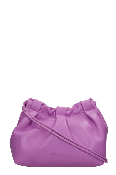 Shop Themoirè Thetis Basic Shoulder Bag In Viola Faux Leather