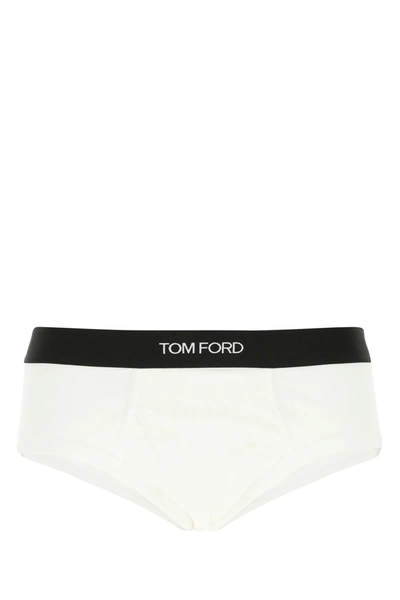 Tom Ford Two-pack Stretch Cotton And Modal-blend Briefs