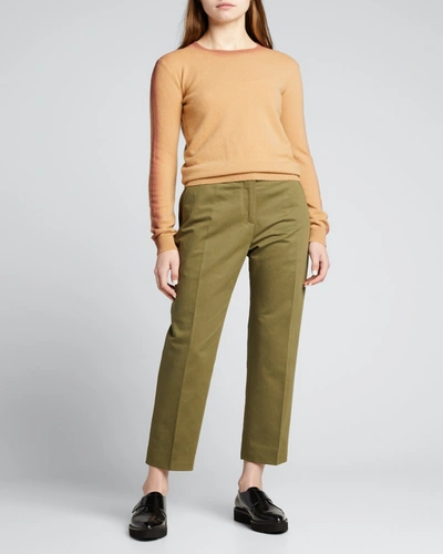 Shop Marni Spray Painted Cashmere Sweater In Camel