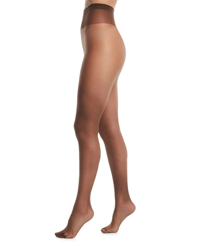 Shop Wolford Individual 10 Pantyhose In Coca