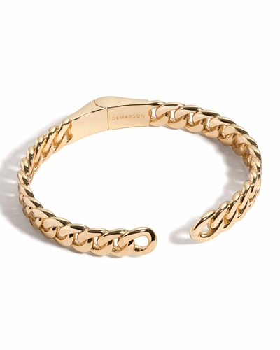 Shop Demarson Stella 3d Chain Cuff, Gold