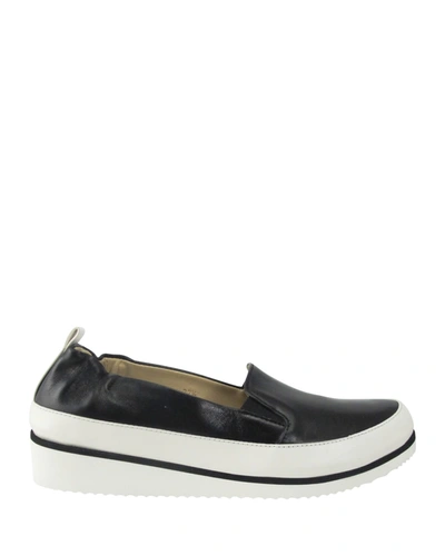 Shop Ron White Nell Slip-on Sneakers In Onyx