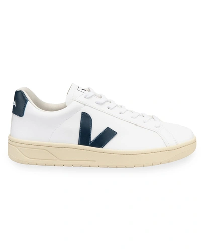 Shop Veja Urca Bicolor Low-top Sneakers In White Nauticp But