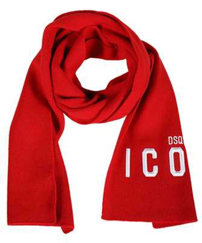 Shop Dsquared2 Icon Scarf In Red