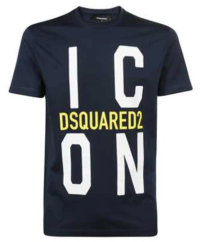 Shop Dsquared2 Icon T-shirt In Blue