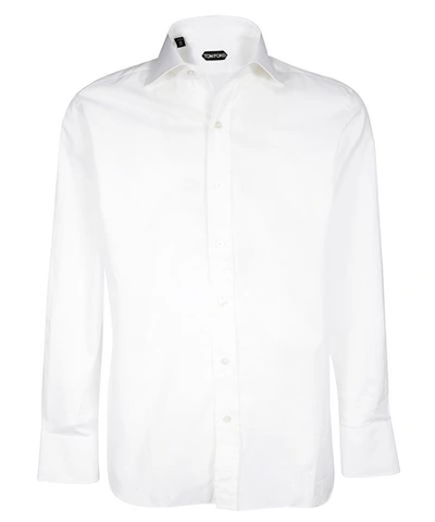 Shop Tom Ford Button-up Shirt In White