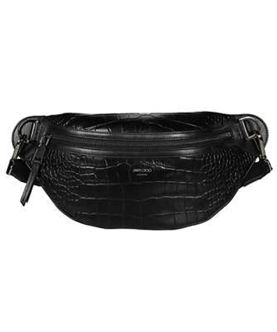 Shop Jimmy Choo Belt Bag In Black