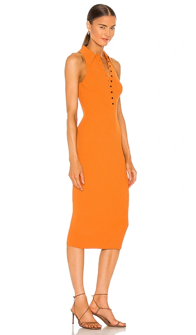 Shop A.l.c Asher Dress In Orange