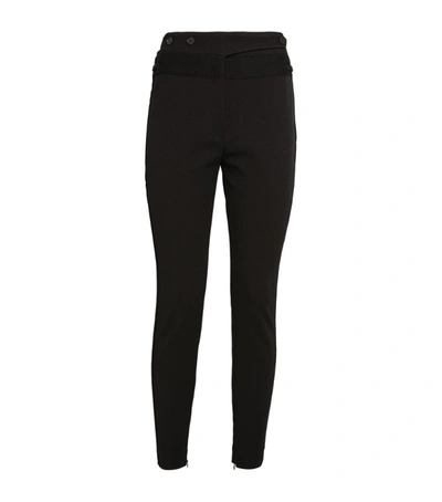 Shop Stella Mccartney Morgan Skinny Trousers In Black