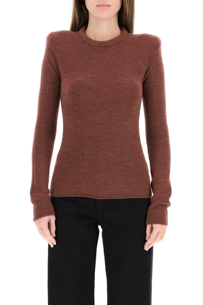 Shop Lemaire Crewneck Sweater In Mixed Colours