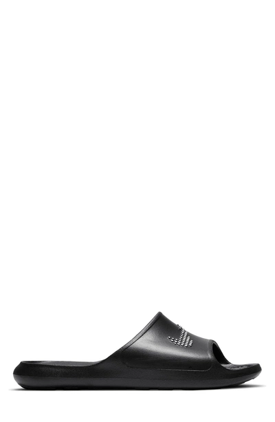 Shop Nike Victori One Shower Slide Sandal In 001 Black/white