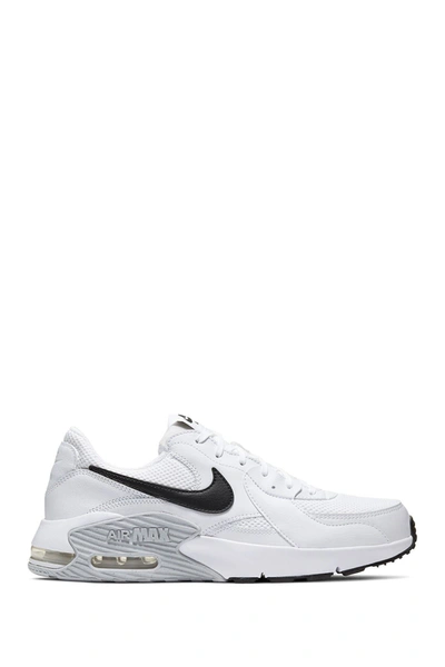 Shop Nike Air Max Excee Sneaker In 100 White/black
