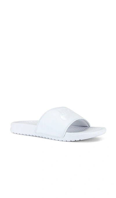 Shop Nike Benassi Jdi Slide In White