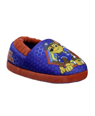 Shop Nickelodeon Toddler Girls Paw Patrol Slippers In Blue-red