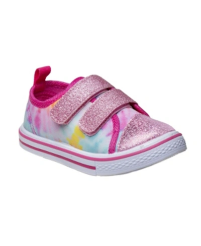 Shop Laura Ashley Toddler Girls Sneakers In Pink Multi