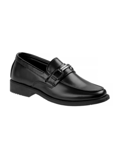 Shop Josmo Little Boys Slip-on Dress Shoes In Black