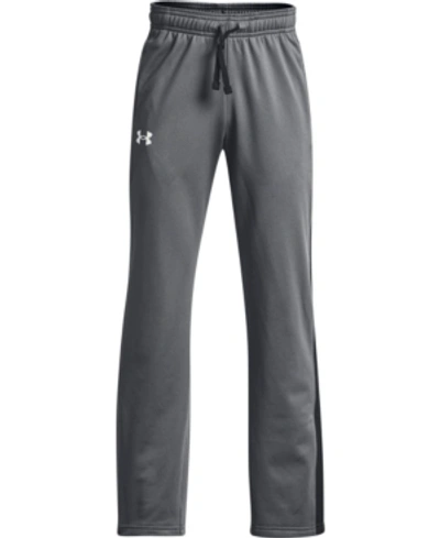 Shop Under Armour Big Boys Brawler 2.0 Pants In Pitch Gray