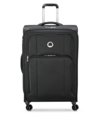Shop Delsey Closeout!  Optimax Lite 2.0 Expandable 28" Check-in Spinner In Black