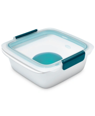 Shop Oxo Good Grips Prep & Go Salad Container In Blue