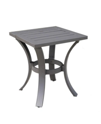 Gathercraft Closeout! Genoa End Table In Chocolate