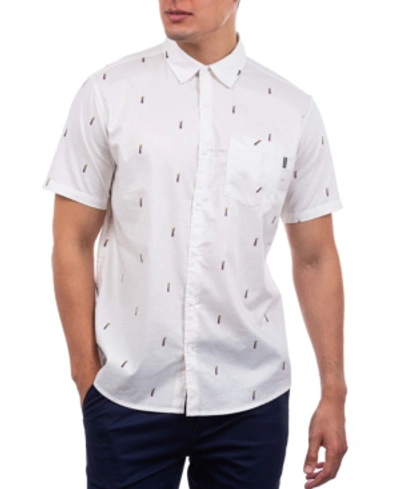 Shop Hurley Men's Pineapple Stretch Woven Shirt In White