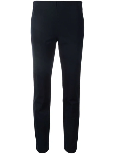 Ralph Lauren Cropped Tailored-cut Trousers In Blue