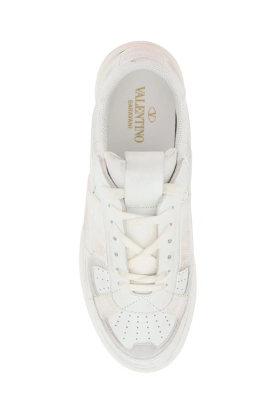 Shop Valentino Garavani Vl7n Vintage Sneakers In White