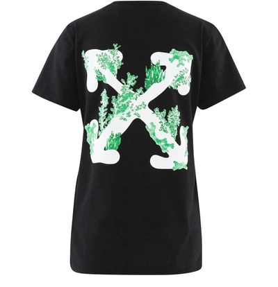 Shop Off-white Black Corals T-shirt In Nero